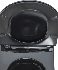 BERNSTEIN Siège Wc De Remplacement Plat Noir, Pour Nos Wc Suspendus CH1088, 1088R, B8030, NT2039, CT1099, CT1088 Ou NT2019 -BERNSTEIN Shop 54313449 2