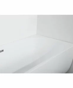 BERNSTEIN Baignoire îlot LENA CORNER En Acrylique Sanitaire Blanc Brillant - Installation à Droite -170 X 75 Cm - Robinetterie En Option: Sans Robinet Mitigeur, Sans Siphon -BERNSTEIN Shop 54313478 5