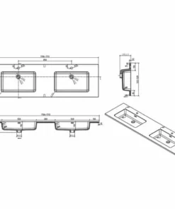 BERNSTEIN Ensemble Pour Salle De Bain EDGE 1700 - Dans Différentes Couleurs - Armoire De Toilette Et Colonne En Option: Sans Miroir, Sans Meuble Mural, Béton, Blanc Brillant 9 BERNSTEIN Ensemble Pour Salle De Bain EDGE 1700 - Dans Différentes Couleurs - Armoire De Toilette Et Colonne En Option: Sans Miroir, Sans Meuble Mural, Béton, Blanc Brillant -BERNSTEIN Shop 54313579 4