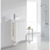 BERNSTEIN Lave-mains Pour WC Ou Petite Salle De Bain Compact 400 - Blanc Mat -armoire De Toilette Et Miroir En Option: Sans Miroir, Sans Bonde Pop Up, Brosse WC à Gauche -BERNSTEIN Shop 54313595 1
