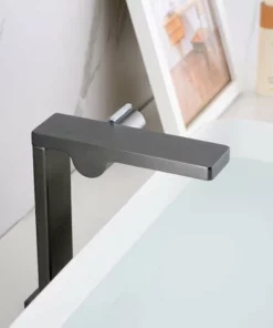 BERNSTEIN Robinet Mitigeur Monocommande Design - Corps Haut - Gun Métal Pour Lavabo Ou Vasque NT3220G -BERNSTEIN Shop 54313600 5
