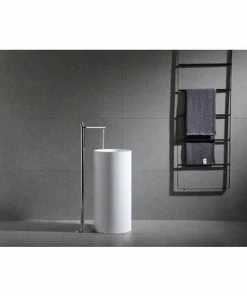 BERNSTEIN Robinet Mitigeur Sur Pied Pour Lavabo Totem 8046 - Chrome Ou Noir Mat : Chrome