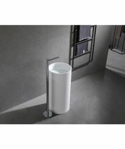 BERNSTEIN Robinet Mitigeur Sur Pied Pour Lavabo Totem 8046 - Chrome Ou Noir Mat : Chrome -BERNSTEIN Shop 54313655 3