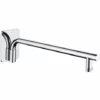 BERNSTEIN Bras De Douche Mural 1370 – Pivotant – 41 Cm – En Noir Mat Ou Finition Chromée: Chrome