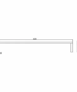 BERNSTEIN Barre Porte-serviettes Mural HH60 - Couleur Sélectionnable: Chrome -BERNSTEIN Shop 54313734 3