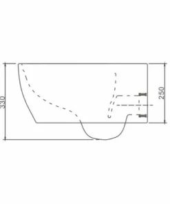 BERNSTEIN WC Suspendu à Fond Creux Sans Bride NANO NT2039 - Noir - Abattant Softclose Inclus: Extra Plat -BERNSTEIN Shop 54314113 4