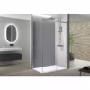 BERNSTEIN Paroi De Douche Fixe Et Porte Coulissante DX806A FLEX - Revêtement Nano Et Verre De Sécurité ESG - Largeur Sélectionnable: 100cm, 70cm 2 BERNSTEIN Paroi De Douche Fixe Et Porte Coulissante DX806A FLEX - Revêtement Nano Et Verre De Sécurité ESG - Largeur Sélectionnable: 100cm, 70cm -BERNSTEIN Shop 54314261 1