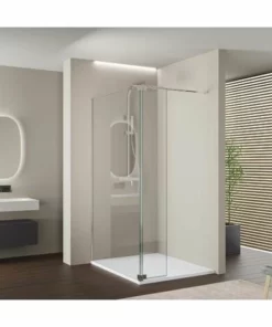 BERNSTEIN Paroi De Douche à L'italienne Avec Volet De Protection NT109 Verre De Sécurité ESG De 8mm : 900mm