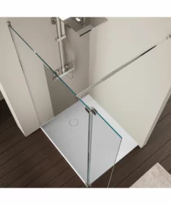 BERNSTEIN Paroi De Douche à L'italienne Avec Volet De Protection NT109 Verre De Sécurité ESG De 8mm : 900mm -BERNSTEIN Shop 54314276 3