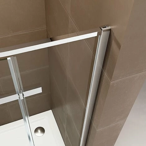 BERNSTEIN Cabine De Douche Quart De Cercle Avec Portes Pivotantes EX406A - Verre De Sécurité ESG Nano - Dimensions Séclectionnables: 80x80cm 7 BERNSTEIN Cabine De Douche Quart De Cercle Avec Portes Pivotantes EX406A - Verre De Sécurité ESG Nano - Dimensions Séclectionnables: 80x80cm – Image 5