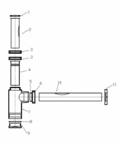 BERNSTEIN Siphon De Lavabo Noir 1924 En Laiton -BERNSTEIN Shop 54314373 3