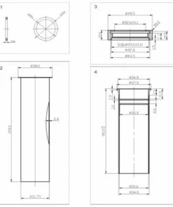 BERNSTEIN Siphon De Lavabo Noir 1924 En Laiton -BERNSTEIN Shop 54314373 4