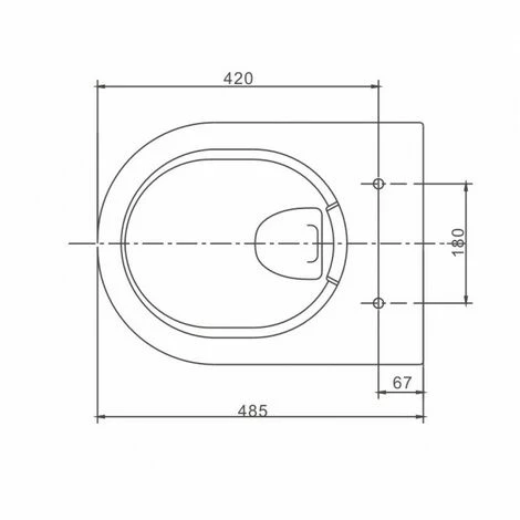 BERNSTEIN WC Suspendu à Fond Creux Noir Sans Bride NANO Protection - Abattant Softclose - Version Courte 5 BERNSTEIN WC Suspendu à Fond Creux Noir Sans Bride NANO Protection - Abattant Softclose - Version Courte – Image 3
