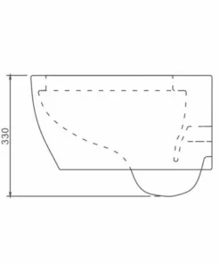 BERNSTEIN WC Suspendu à Fond Creux Noir Sans Bride NANO Protection - Abattant Softclose - Version Courte 10 BERNSTEIN WC Suspendu à Fond Creux Noir Sans Bride NANO Protection - Abattant Softclose - Version Courte -BERNSTEIN Shop 54314382 4