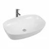 BERNSTEIN Lave-mains à Poser En Céramique Sanitaire KW6257 - 50 X 38 X 13 Cm - Blanc Brillant: Sans Bonde Pop Up 2 BERNSTEIN Lave-mains à Poser En Céramique Sanitaire KW6257 - 50 X 38 X 13 Cm - Blanc Brillant: Sans Bonde Pop Up -BERNSTEIN Shop 54314477 1