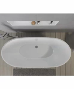 BERNSTEIN Baignoire îlot BELLAGIO 2.0 En Acrylique - Couleur Et Dimensions Sélectionnables: Sans Robinet Mitigeur, Blanc Brillant, 180x80 Cm (de) -BERNSTEIN Shop 54314489 3