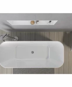 BERNSTEIN Baignoire îlot RIVA 2.0 En Acrylique Blanc - Dimensions Sélectionnables: Sans Robinet Mitigeur, Blanc Brillant, 170x70 Cm (de) 10 BERNSTEIN Baignoire îlot RIVA 2.0 En Acrylique Blanc - Dimensions Sélectionnables: Sans Robinet Mitigeur, Blanc Brillant, 170x70 Cm (de) -BERNSTEIN Shop 54314502 4