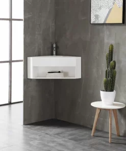 BERNSTEIN Lave-mains D'angle En Solid Surface TWG70 - Blanc Mat - 50 X 50 X 28 Cm 8 BERNSTEIN Lave-mains D'angle En Solid Surface TWG70 - Blanc Mat - 50 X 50 X 28 Cm -BERNSTEIN Shop 54314565 2