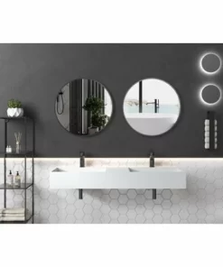 BERNSTEIN Double Vasque Murale En Solid Surface TWG231 - Blanc Mat - Largeur Sélectionnable: 122 Cm 9 BERNSTEIN Double Vasque Murale En Solid Surface TWG231 - Blanc Mat - Largeur Sélectionnable: 122 Cm -BERNSTEIN Shop 54314592 3