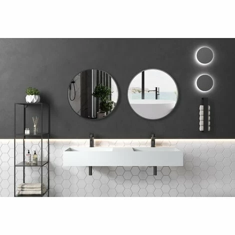 BERNSTEIN Double Vasque Murale En Solid Surface TWG231 - Blanc Mat - Largeur Sélectionnable: 122 Cm 5 BERNSTEIN Double Vasque Murale En Solid Surface TWG231 - Blanc Mat - Largeur Sélectionnable: 122 Cm – Image 3