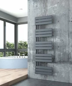 BERNSTEIN Radiateur Et Sèche-serviettes Design D16G De Couleur Anthracite - Dimensions Sélectionnables: 1600x500mm, Sans Kit De Connexion