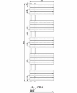 BERNSTEIN Radiateur Et Sèche-serviettes Design D16G De Couleur Anthracite - Dimensions Sélectionnables: 1600x500mm, Sans Kit De Connexion 10 BERNSTEIN Radiateur Et Sèche-serviettes Design D16G De Couleur Anthracite - Dimensions Sélectionnables: 1600x500mm, Sans Kit De Connexion -BERNSTEIN Shop 54314694 4