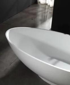 BERNSTEIN Baignoire îlot Design En Pierre Solide VIGO - Blanc Mat - Dimensions Sélectionnables Et Accessoires En Option: Sans Robinet Mitigeur, Sans Siphon, 150 X 75 Cm (de) 11 BERNSTEIN Baignoire îlot Design En Pierre Solide VIGO - Blanc Mat - Dimensions Sélectionnables Et Accessoires En Option: Sans Robinet Mitigeur, Sans Siphon, 150 X 75 Cm (de) -BERNSTEIN Shop 54314732 5