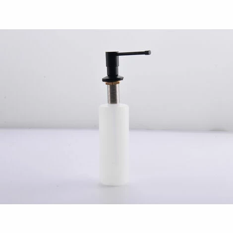 BERNSTEIN Distributeur De Savon Encastrable Noir Ou Chrome D350: Noir (mat) 5 BERNSTEIN Distributeur De Savon Encastrable Noir Ou Chrome D350: Noir (mat) – Image 3