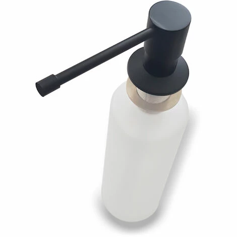 BERNSTEIN Distributeur De Savon Encastrable Noir Ou Chrome D350: Noir (mat) 6 BERNSTEIN Distributeur De Savon Encastrable Noir Ou Chrome D350: Noir (mat) – Image 4