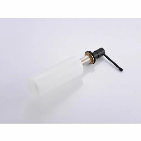 BERNSTEIN Distributeur De Savon Encastrable Noir Ou Chrome D350: Noir (mat) 7 BERNSTEIN Distributeur De Savon Encastrable Noir Ou Chrome D350: Noir (mat) – Image 5