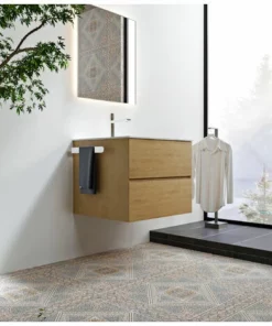 BERNSTEIN Porte-serviettes Auto-adhésif HH35 Pour Meubles De Salle De Bain - Couleur Sélectionnable: Acier Brossé