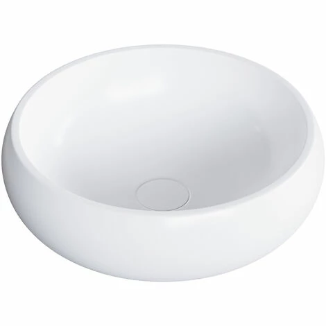 BERNSTEIN Vasque à Poser NT8559 En Solid Surface - Ø40 - Couleur Sélectionnable: Blanc Mat, Sans Bonde Pop Up, Sans Cache Supplémentaire 4 BERNSTEIN Vasque à Poser NT8559 En Solid Surface - Ø40 - Couleur Sélectionnable: Blanc Mat, Sans Bonde Pop Up, Sans Cache Supplémentaire – Image 2