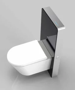 BERNSTEIN Module Sanitaire 805S Pour WC Suspendu - En Verre Blanc Ou Noir - Avec Capteur Sensitif: Noir