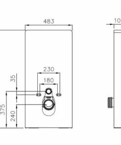 BERNSTEIN Module Sanitaire 805S Pour WC Suspendu - En Verre Blanc Ou Noir - Avec Capteur Sensitif: Noir 9 BERNSTEIN Module Sanitaire 805S Pour WC Suspendu - En Verre Blanc Ou Noir - Avec Capteur Sensitif: Noir -BERNSTEIN Shop 54377863 3