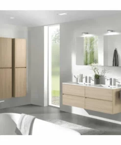 BERNSTEIN Colonne De Rangement Disponible Dans Différentes Couleurs - Convient Aux Ensembles De Meubles EDGE: Effet Chêne Naturel -BERNSTEIN Shop 54560273 4