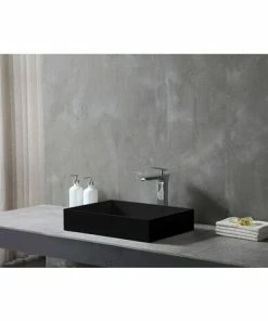 BERNSTEIN Vasque à Poser En Fonte Minérale TWA112 - Largeur Et Couleur Sélectionnables: Noir (mat), 50 Cm 11 BERNSTEIN Vasque à Poser En Fonte Minérale TWA112 - Largeur Et Couleur Sélectionnables: Noir (mat), 50 Cm -BERNSTEIN Shop 54665260 5