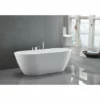 BERNSTEIN Baignoire îlot JAZZ PLUS Acrylique - 170 X 80 Cm - Blanc Brillant - Accessoires En Option: Sans Siphon, Avec Service De Prémontage (9 Jours Ouvrables), Avec Mitigeur 6080 Noir -BERNSTEIN Shop 54714155 1