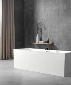 BERNSTEIN Baignoire îlot NADI Pro PLUS En Acrylique Sanitaire - 170 X 75 X 60 Cm - Robinetterie 6080 En Option: Sans Siphon, Sans Service De Prémontage, Sans Mitigeur 6080 -BERNSTEIN Shop 54714167 2