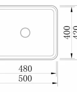 BERNSTEIN Vasque Design à Poser NT2524 En Fonte Minérale - Gris Effet Béton Mat - 50 X 42 X 10 Cm: Sans Bonde Pop Up 8 BERNSTEIN Vasque Design à Poser NT2524 En Fonte Minérale - Gris Effet Béton Mat - 50 X 42 X 10 Cm: Sans Bonde Pop Up -BERNSTEIN Shop 54829047 3