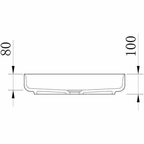BERNSTEIN Vasque Design à Poser NT2524 En Fonte Minérale - Gris Effet Béton Mat - 50 X 42 X 10 Cm: Sans Bonde Pop Up 6 BERNSTEIN Vasque Design à Poser NT2524 En Fonte Minérale - Gris Effet Béton Mat - 50 X 42 X 10 Cm: Sans Bonde Pop Up – Image 4