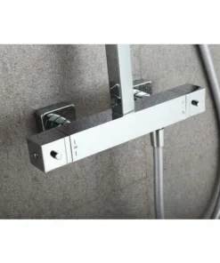 BERNSTEIN Système De Douche Thermostatique 3011 Basic Avec Douchette à Main - Tête De Douche Carrée Ou Ronde Sélectionnable: Sans Tête (de Douche), Sans Tête (de Douche) -BERNSTEIN Shop 54829068 5