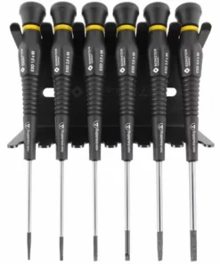 BERNSTEIN Tournevis à Fente à 6 Pivotement Dans Le Support, Dérivable