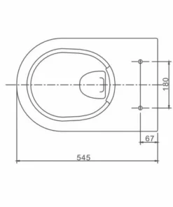 BERNSTEIN WC Suspendu Offre Spéciale Pack économique 22: NT2039 - Et Bâti-support G3008 Avec Plaque De Déclenchement: Modèle 4111 Satin -BERNSTEIN Shop 56370314 5