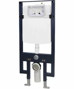 BERNSTEIN WC Suspendu Offre Spéciale Pack économique 21: B-8030 Noir - Bâti-support G3008 Avec Plaque De Déclenchement à Choix: Modèle 4111 Blanc Mat -BERNSTEIN Shop 56370341 5