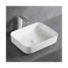 BERNSTEIN Lave-mains à Poser En Céramique Sanitaire KW6127 - 50 X 39 X 13 Cm - Couleur En Option: Sans Bonde Pop Up, Blanc Brillant 1 BERNSTEIN Lave-mains à Poser En Céramique Sanitaire KW6127 - 50 X 39 X 13 Cm - Couleur En Option: Sans Bonde Pop Up, Blanc Brillant -BERNSTEIN Shop 56370342 1