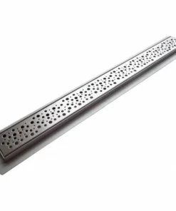 BERNSTEIN Caniveau De Sol Pour Douche à L'italienne FlexG013 Avec Grille En Acier Inoxydable - Longueur Sélectionnable: 600mm