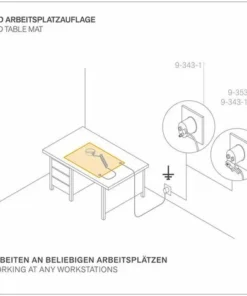 Bernstein Tools Tapis De Sol Antistatique (ESD) -BERNSTEIN Shop 57800079 2
