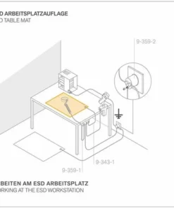 Bernstein Tools Tapis De Sol Antistatique (ESD) -BERNSTEIN Shop 57800079 3