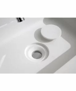 BERNSTEIN Vasque Murale BA8014 En Solid Surface - 141 X 45 X 12 Cm - Couleur Au Choix - Console Métallique En Option: Blanc Mat, Sans Console Métallique -BERNSTEIN Shop 59295586 4