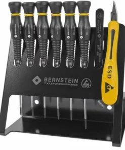 BERNSTEIN ESD - Outil Sechskant-Stiftschl. Dans La Vario Stand 8-TLG.
